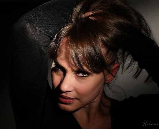 portrait en couleur , photographe hélène Dagues en Ariege