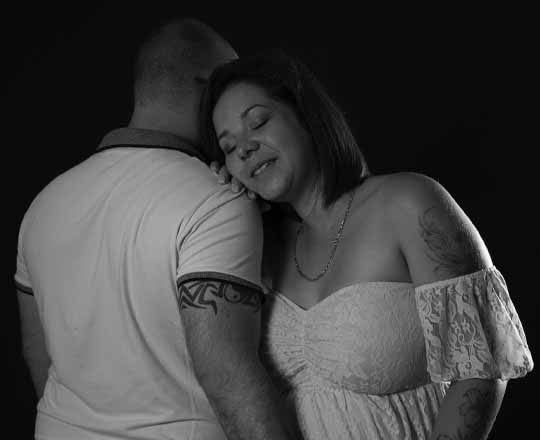 photo de couple en studio - clactaphoto