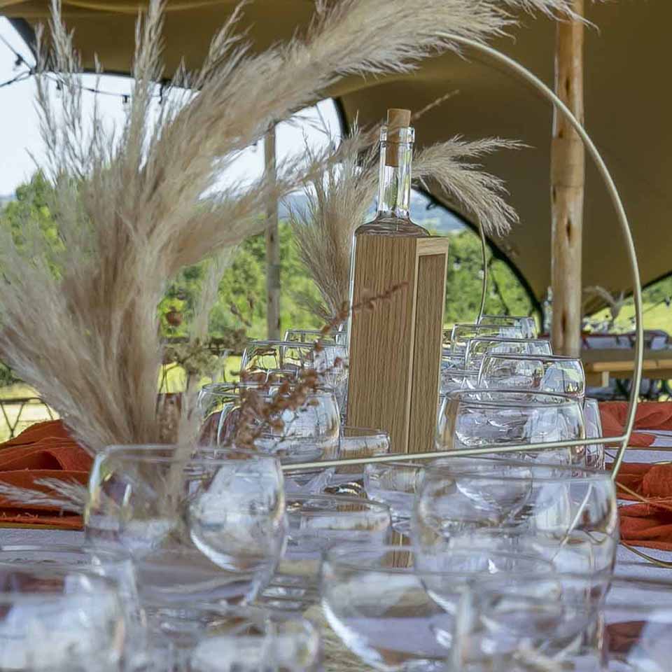 table d’honneur mariage – photographe en Ariège, ClactaPhoto